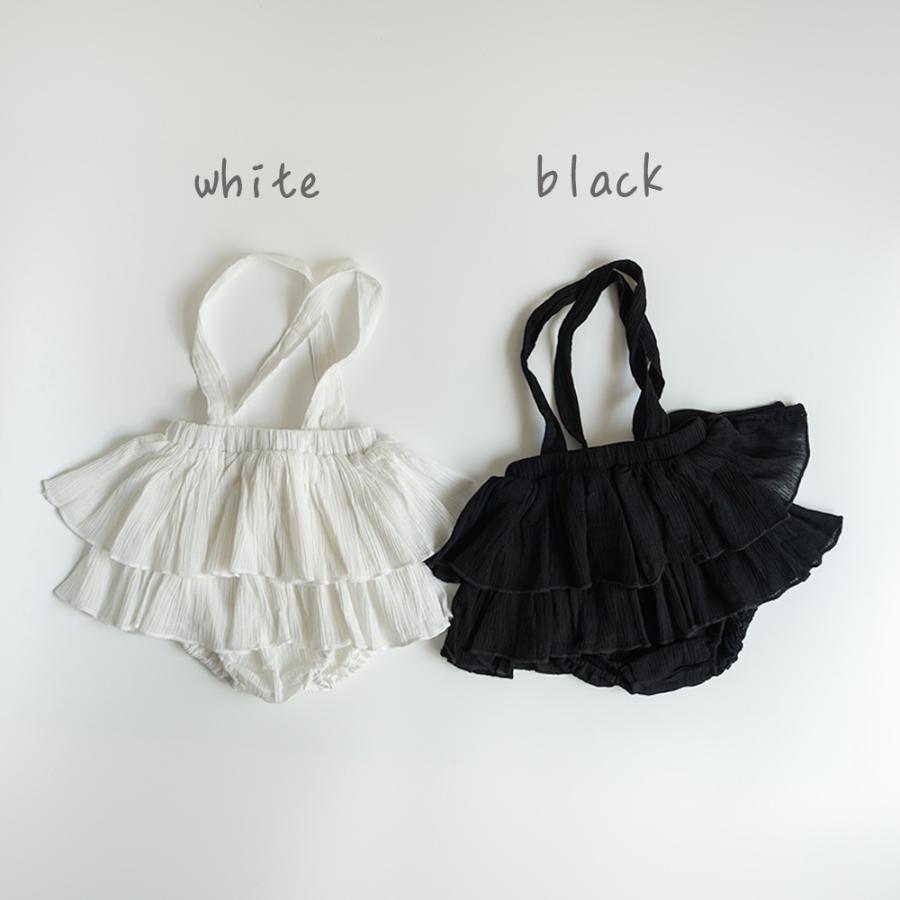 ベビー服 子供服 赤ちゃん スカート ブルマ サスペンダー 涼しい