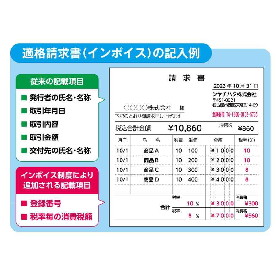 インボイス制度対応シャチハタスタンプ 登録番号:T+数字13桁｜h-joshikai｜07