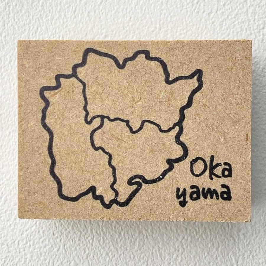 都道府県スタンプ 岡山 CP : stamp knot - 通販 - Yahoo!ショッピング