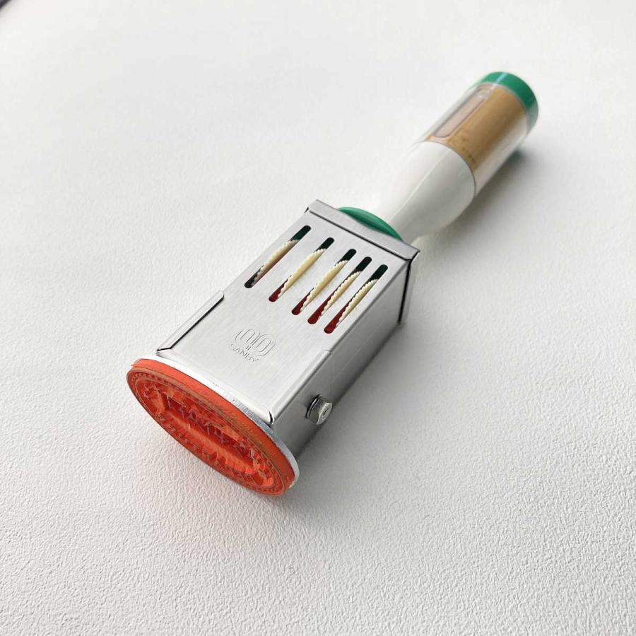 旅行の思い出を刻むトラベル日付印 楕円型 : stamp knot - 通販