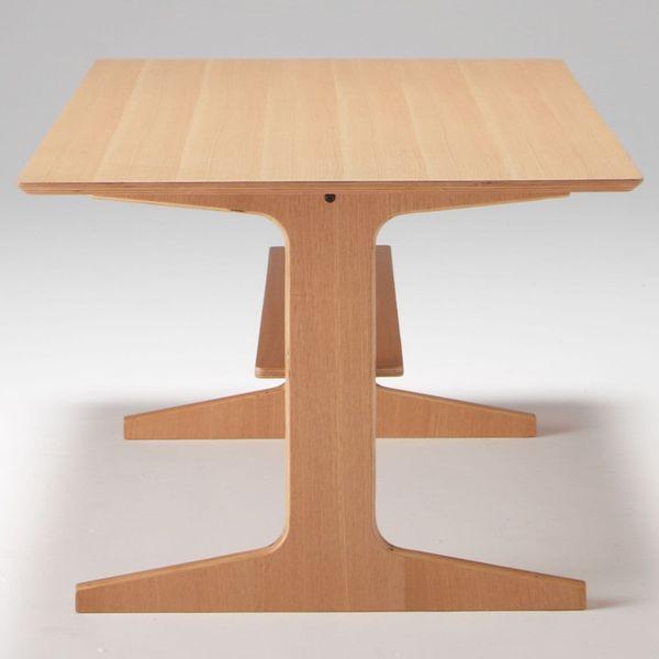 無印良品 リビングでもダイニングでもつかえるテーブル4 オーク材 130×80 LOHACO - 無印良品 リビングでもダイニングでもつかえるテーブル 4