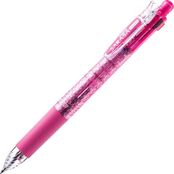 さらさ ページ LOHACO - ゼブラ サラサマルチ 0.4mm ピンク軸 4色+シャープ P