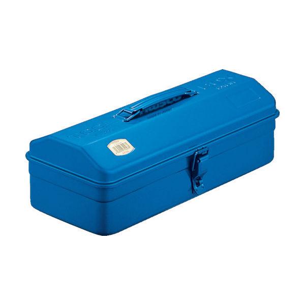 TRUSCO 山型ツールボックス（山型工具箱） 373X164X124 ブルー Y-350-B 162-4822（直送品）