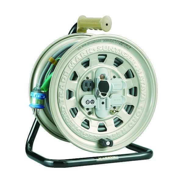 畑屋製作所 ハタヤ サンタイガーリール 単相100Vアース付 30m GT-301KX 1台 106-2891（直送品） 24,839円