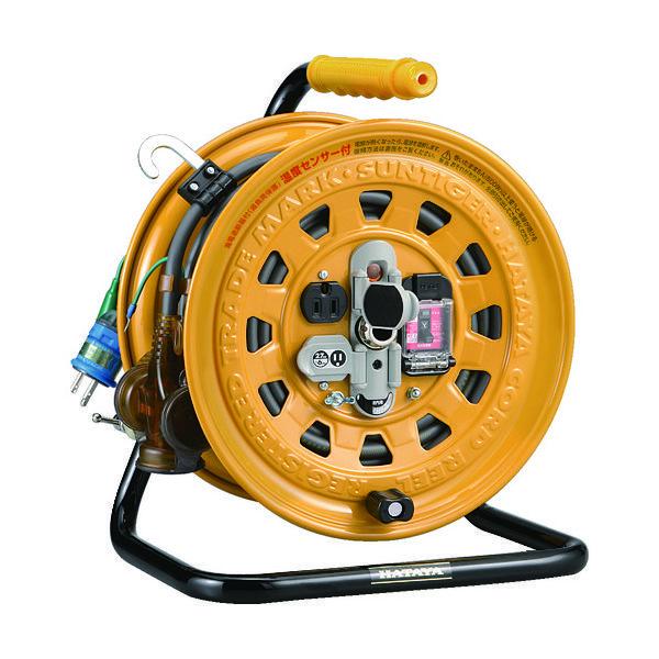畑屋製作所 ハタヤ 逆配電型ブレーカーリール マルチテモートリール 単相100Vアース付 27+6m GBM-130K 1台(1個)（直送品） 畑屋製作所 ハタヤ レインボーリールブレーカー付 30m アース付 BE-30K 1台 360-8697（直送品） - アスクル