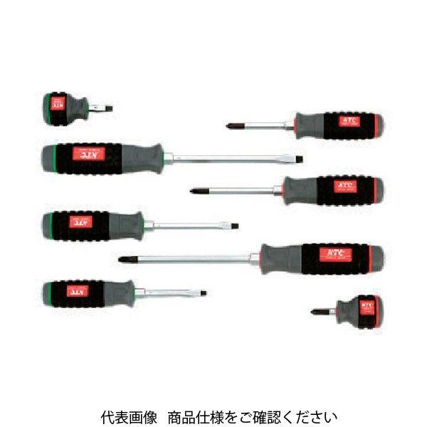 京都機械工具 KTC 樹脂柄ドライバセット貫通タイプ セットアップ 8本組 直送品 サービス 373-8850 TPMD18 1セット