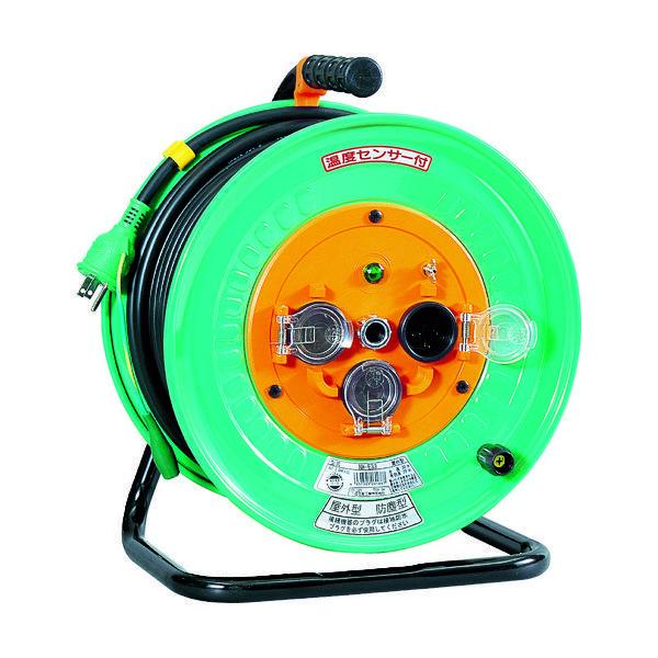 日動工業 日動 電工ドラム 屋外型 アース付 30m NW-E33 1台 125-5860（直送品）