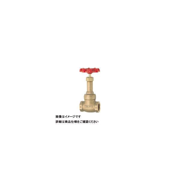 キッツ KITZ 青銅製ゲートバルブ10K 25A L1 1個 163-6316（直送品）