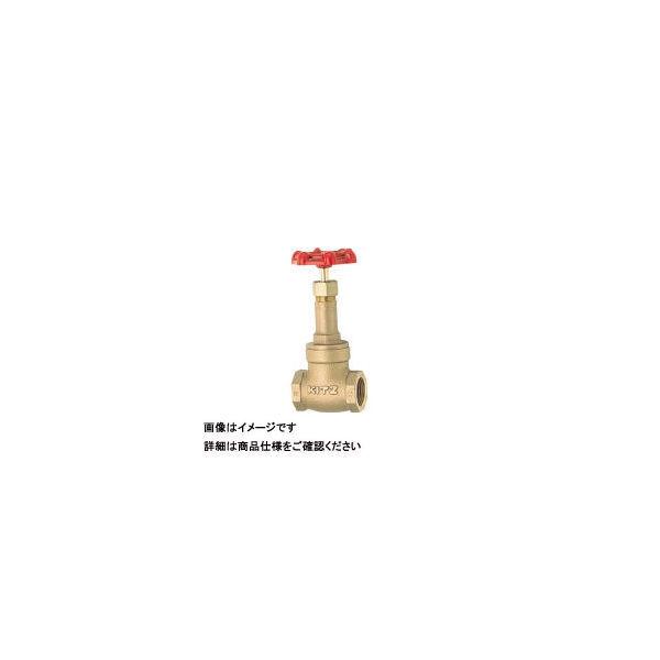 キッツ KITZ ゲートバルブ(JIS5K・青銅) 呼び径B:3/4 M3/4 1個 163-6243（直送品） 6,345円