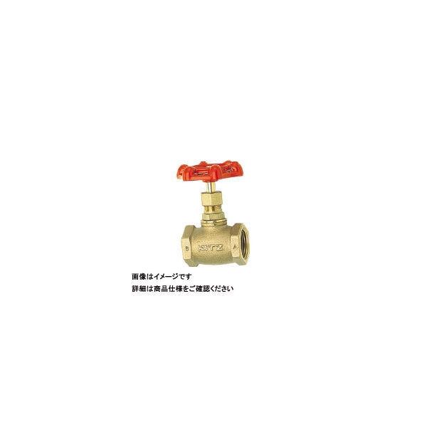 キッツ KITZ 青銅製グローブバルブ100型 40A A11/2 1個 163-5565（直送品）