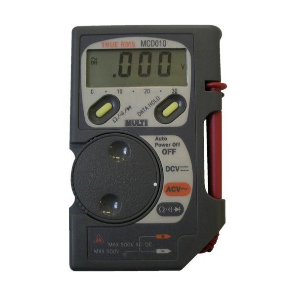 マルチ計測器 マルチ コード収納機能付ポケットマルチ MCD-010 1個 331-7391（直送品）