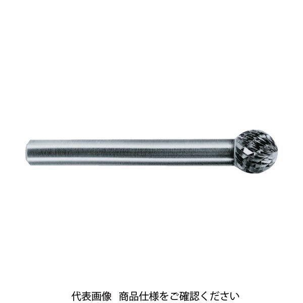 スーパー スーパー超硬バー シャンク径6mm（球型）ダブルカット（刃径:6.0） SB8C03 281-8949（直送品）