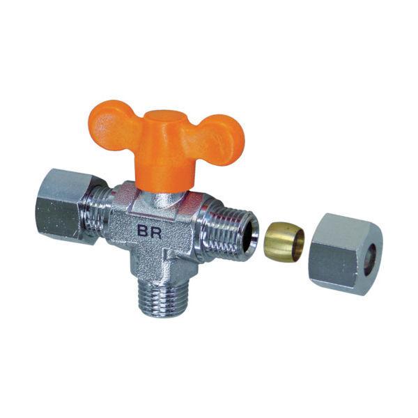 アソー Asoh Asoh エースボール 縦型三方弁 リングジョイント型 Pt1 4xf8 Br 52