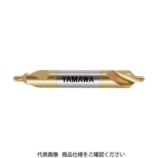 彌満和製作所 ヤマワ コーティング強ねじれ溝A形90° センタ穴ドリル CEーQ V 6X90°X18 CEQV-6 1本 162-1939（直送品）