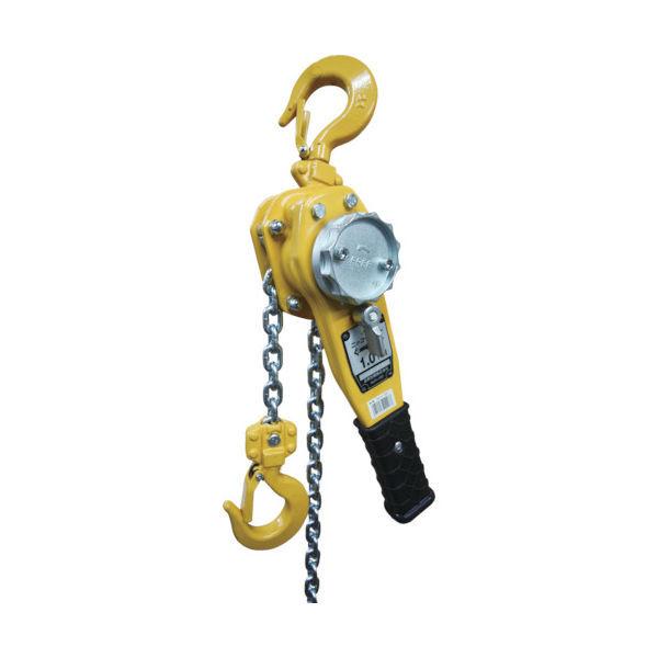 日興製綱 NIKKO レバーホイスト 1t 揚程1.5m NLH-100 1台 291-9818（直送品） 22,004円