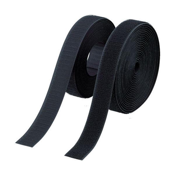 トラスコ中山 TRUSCO マジックテープ 縫製タイプ 100mmX5m 黒(1巻=1セット) TMSH-1005-BK 1セット(1組)（直送品） 10,658円