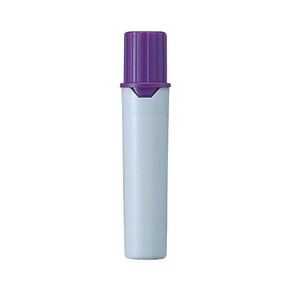 プロッキー　水性ペン　太・細ツイン　詰替カートリッジ　紫　3本　三菱鉛筆 uni（直送品）