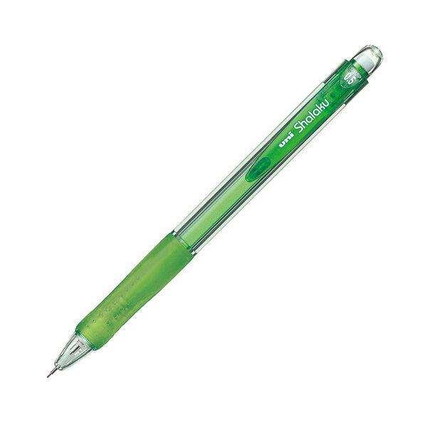 LOHACO - 三菱鉛筆(uni) シャープペン VERYシャ楽 透明緑 M5100T.6 3本