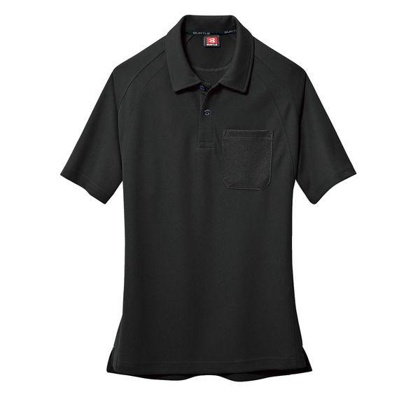 バートル 発売モデル 半袖ポロシャツ ブラック L 105-35-L 直送品 感謝価格