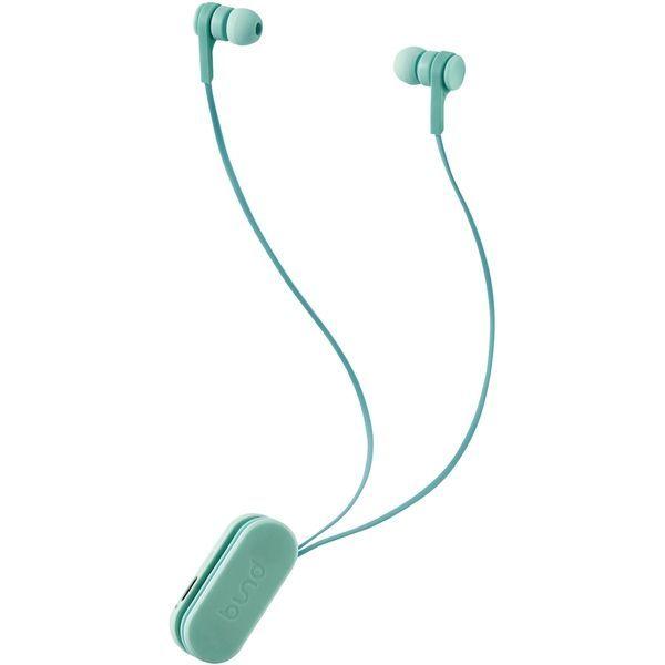 ワイヤレスイヤホン Bluetooth5.0 両耳 コードあり 巻き取り式 クリップ付 ブルー LBT-HPC17BU エレコム 1個（直送品）