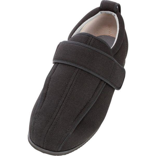 徳武産業 ケアフル3 7042 5E 黒 5L 353376 1足 　介援隊 W1754（直送品）