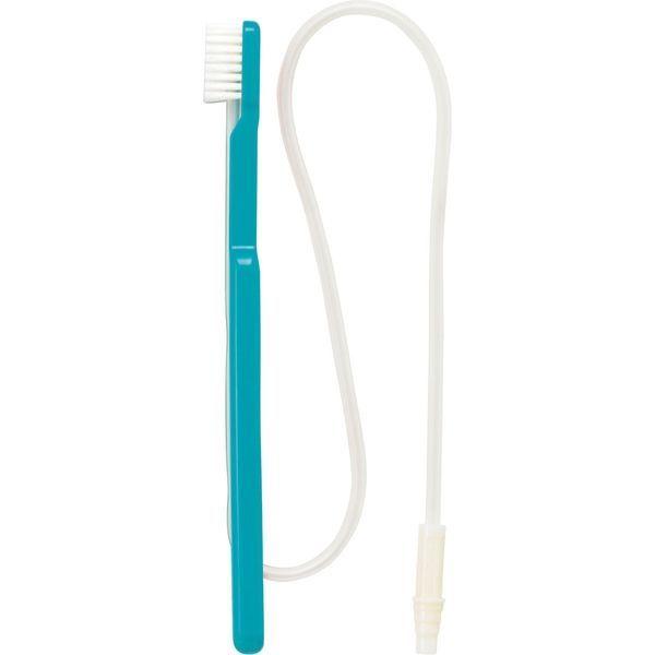 オーラルケア 吸引ブラシ ブルー 383410 1ケース（12本入） 　介援隊 E1019（直送品）