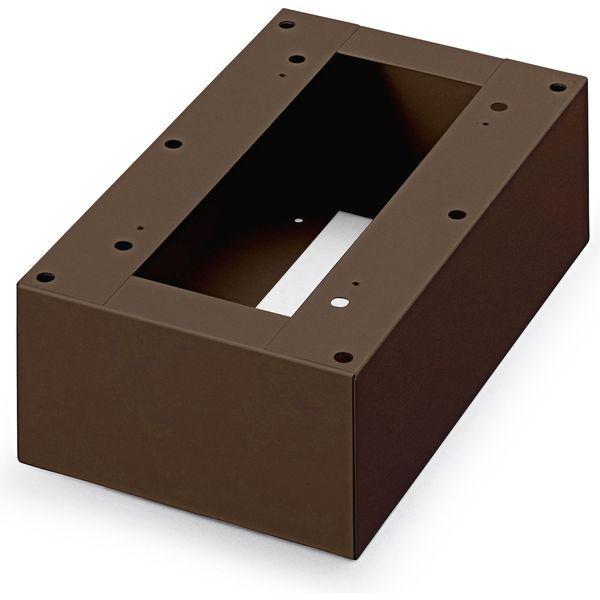 アイリスオーヤマ 宅配ボックス用台座　Ｓサイズ対応　TBKD-S　ブラウン　1個（直送品）