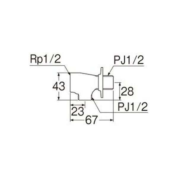 送料無料 Sanei 分岐ソケット Jb16a 13 直送品 1個
