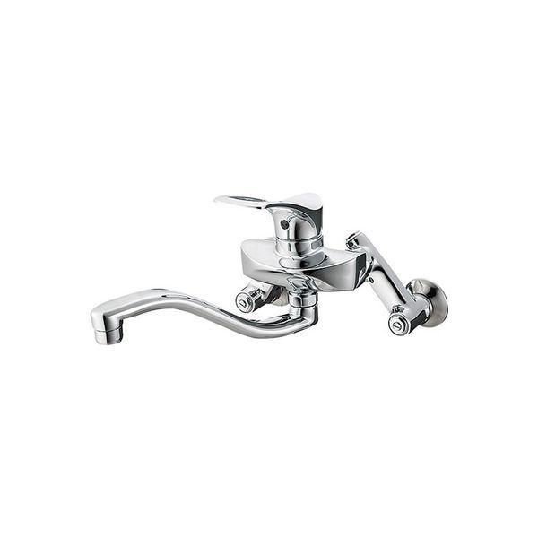 SANEI シングル混合栓 K1712A-3U-13 1個（直送品）