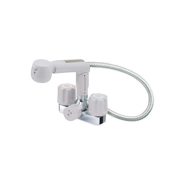 SANEI ツーバルブスプレー混合栓 K3104V-LH-13 1個（直送品）