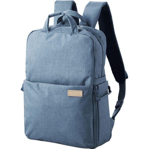 カメラバッグ リュック オフトコ Off Toco 2way 撥水加工 1個 ネイビー 世界の人気ブランド 直送品 14インチpc収納 エレコム Dgb S043nv