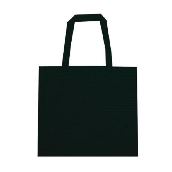 三和 不織布手提げバッグ ブラック SW3835-40-50 直送品 情熱セール 50枚入り 流行 1ケース