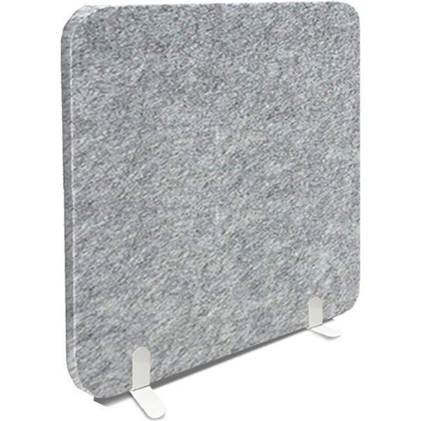 ドリックス フェルメノン 吸音デスクトップパネル ハイタイプ 幅580×高さ600mm BFM-6060HDST-GY 1台（直送品）