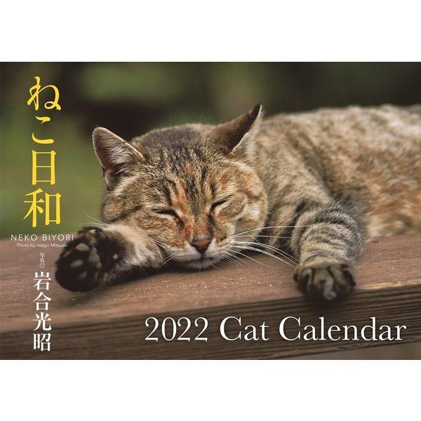 永岡書店 新色追加 2022年 カレンダー 新作多数 猫日和 64325 直送品 1冊