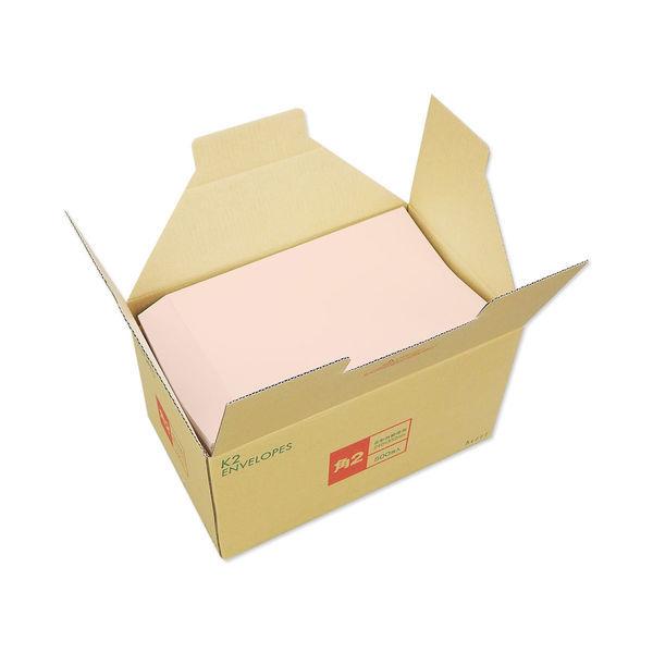 まとめ） ハート 透けないカラー封筒 角2 100g／m2 パステルピンク XEP492 1パック（100枚） 〔×3セット〕【代引不可】【北海道・沖縄・離島配送不可】  【公式通販】 ハート 透けない封筒（ピンク）　　　角２　100枚 XEP492 10セット（直送品）