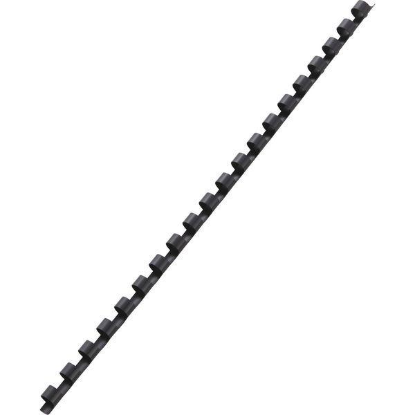 プラスチックリング製本用リング 11mm 黒 PR1120A4Z-BK 1箱（100本入） アコ・ブランズ・ジャパン（直送品）