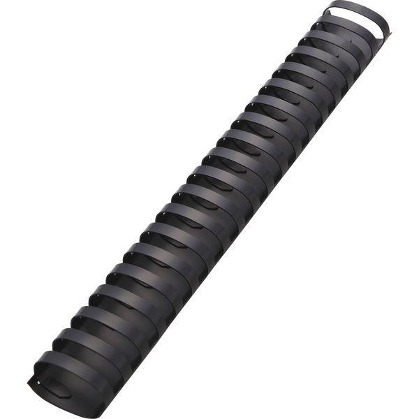 プラスチックリング製本用リング 50mm 黒 PR5020A4Z-BK 1箱（50本入） アコ・ブランズ・ジャパン（直送品）