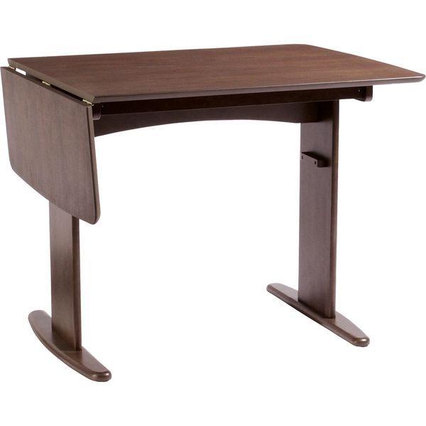 タマリビング バターシリーズ ダイニングテーブル バターII 幅900/1200×奥行750×高さ708mm ウォールナット 50002254 1台（直送品）