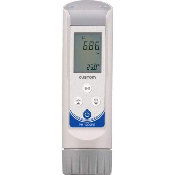 カスタム 防水pH計本体（センサーなし） PH-1001PE（直送品）