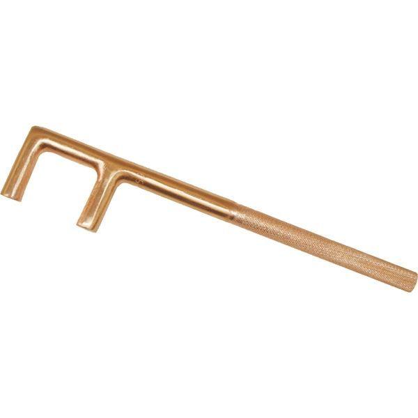 【防爆工具】BAXNO（バックスノ） 防爆バルブハンドル RBVH-500 開口寸法：60mm 1個（直送品）