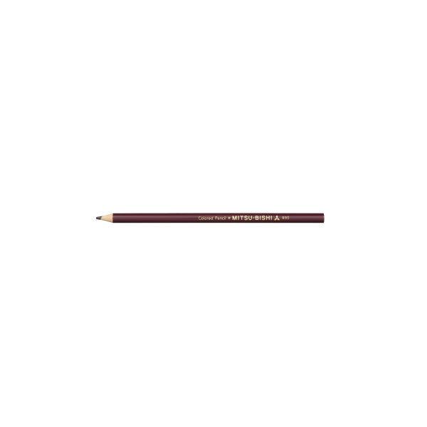 三菱鉛筆 880色鉛筆こいあかむらさき K880.35 24本（直送品）