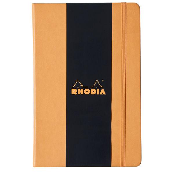 RHODIA（ロディア） ウェブノートブック 横罫 A4 オレンジ cf118368（直送品）