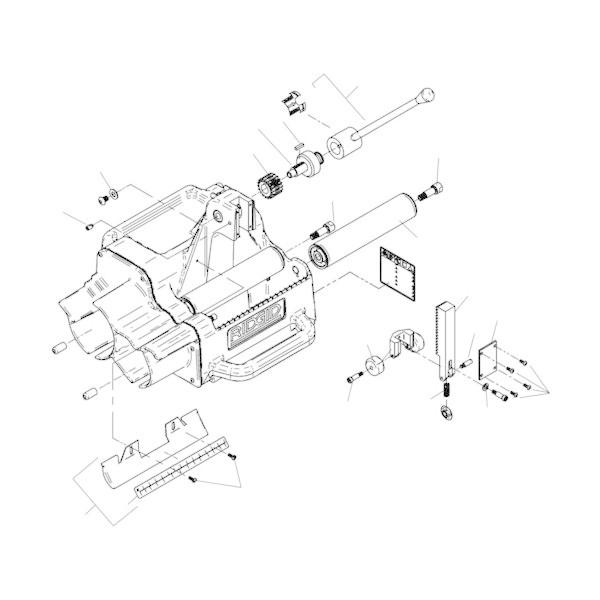 日本エマソン RIDGID 高速管端処理機用パーツ ワッシャー F/1224 26307 1パック(1個) 788-1631（直送品）