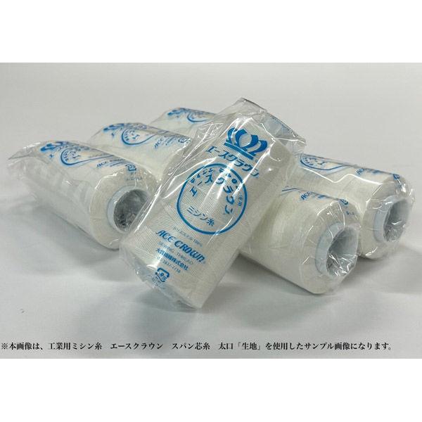 大貫繊維　工業用ミシン糸　エースクラウン　スパン芯糸　太口　500m　219番色　1セット（500m巻×6本）（直送品） 【水溶性】