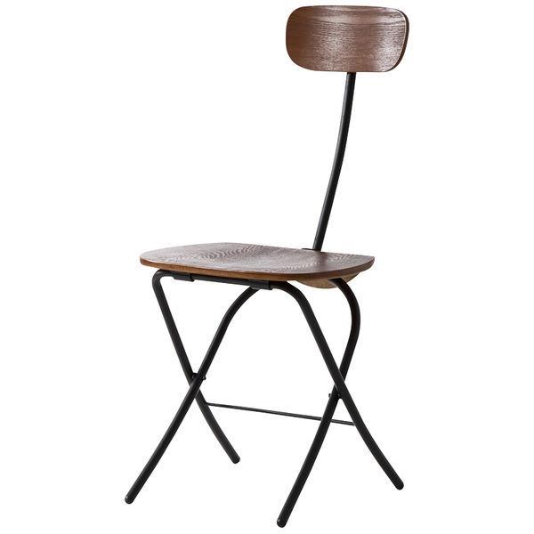 東谷 フォールディングチェア PC-21BK（直送品）