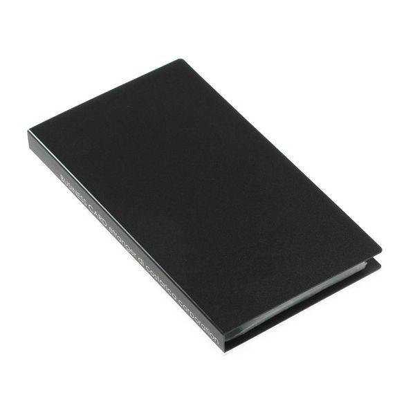 エトランジェ・ディ・コスタリカ ビジネスカードホルダー[SOLID]ブラック SLDー17ー02 6冊（直送品）