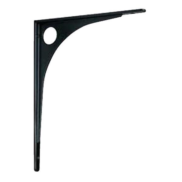 水上 コンパクト棚受 200×250 黒 0901-03515（6本入）（直送品） 8,387円