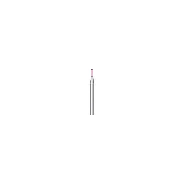 ナカニシ 軸付砥石 10本入 円筒型 φ1.5×5×軸φ3 PA #240 42482 1パック(10本) 829-3415（直送品）
