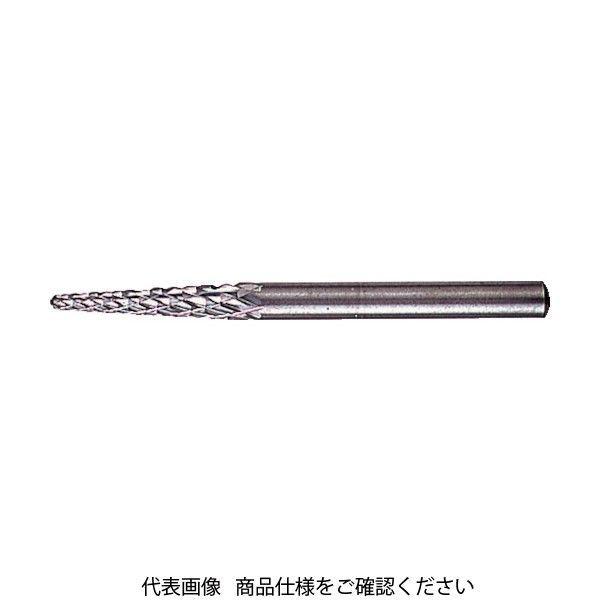 ムラキ MRA 超硬バー Aシリーズ 形状:テーパー先丸(クロスカット) 刃長12.7mm CB7A026C 1本 835-8320（直送品）