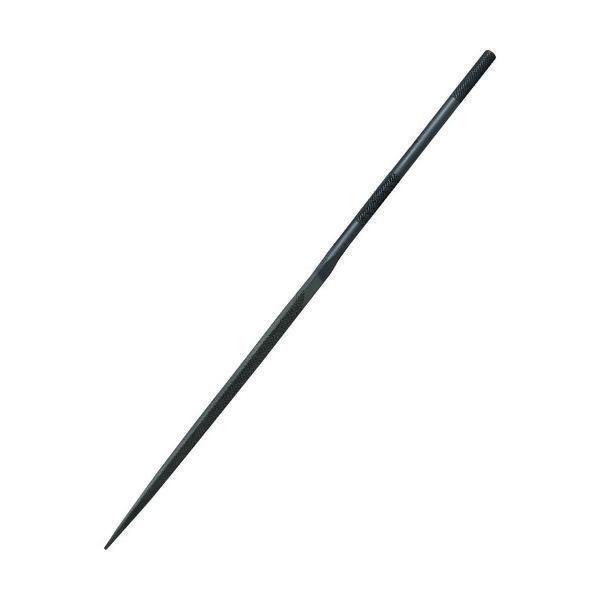 ナカニシ 精密鉄鋼ヤスリ 中目 3本入 三角型 3.3×3.3×70×軸φ3 57304 1パック(3本) 833-8157（直送品）
